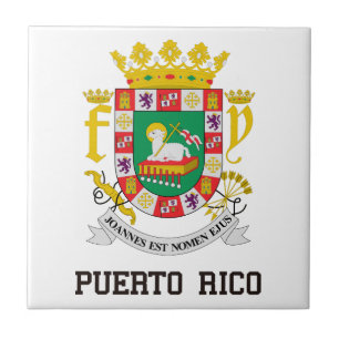 Puerto Rico Kakelplatta