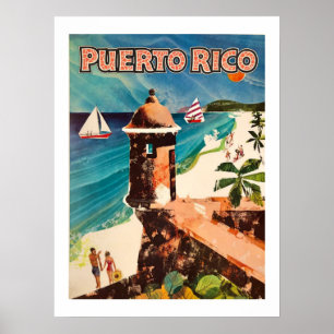 Puerto Rico Kantad 18x24 Reseposters Poster