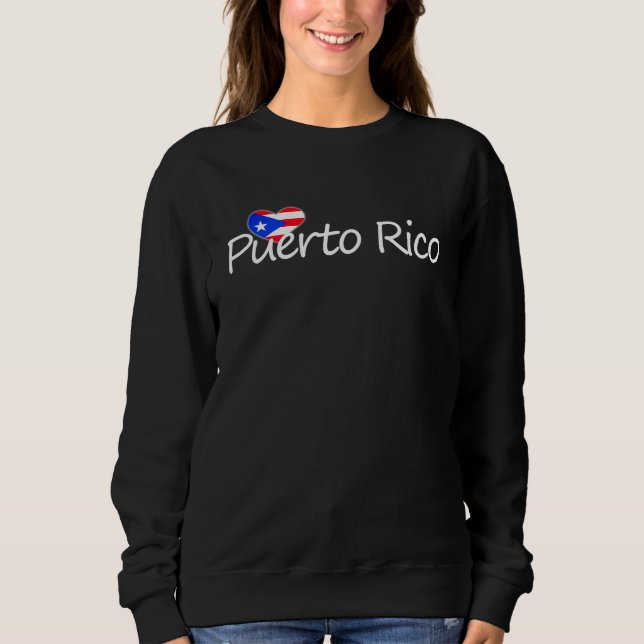 Puerto Rico Kärlek T Shirt (Framsida)