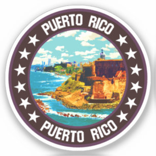 Puerto Rico Klistermärken