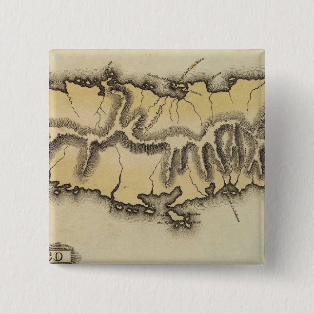 Puerto Rico Knapp (Framsida)