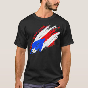 Puerto Rico La Patria es Valor y Sacrificio T Shirt