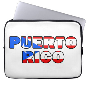 Puerto Rico Laptop Fodral