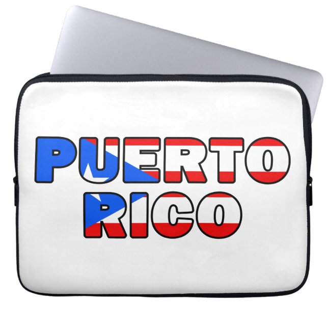 Puerto Rico Laptop Fodral (Framsidan)