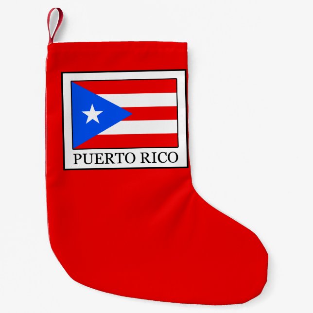Puerto Rico Liten Julstrumpa (Framsidan)