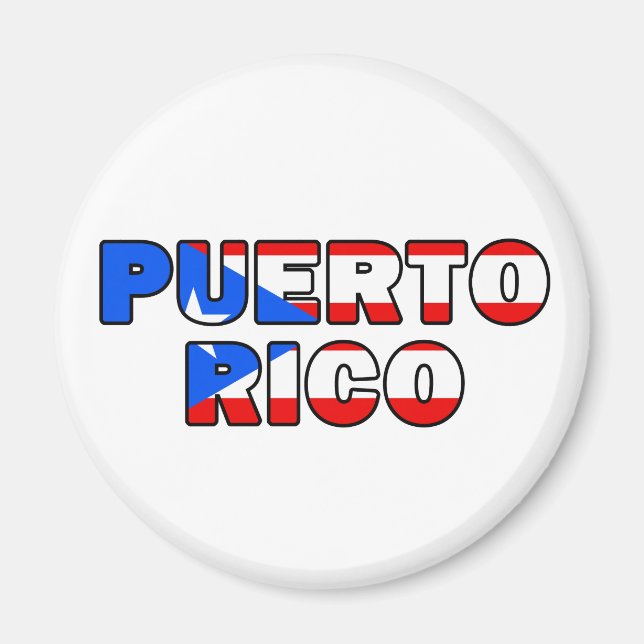 Puerto Rico Magnet (Framsidan)