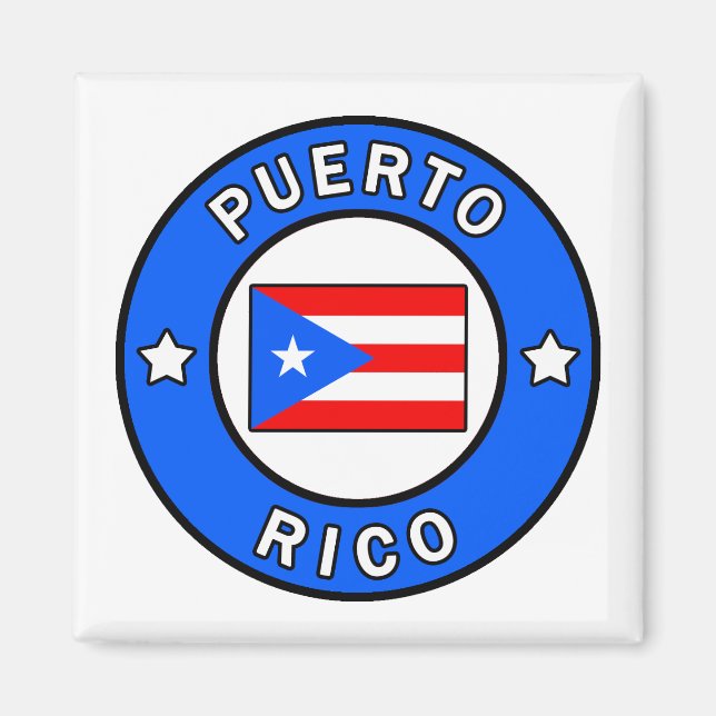 Puerto Rico Magnet (Framsidan)