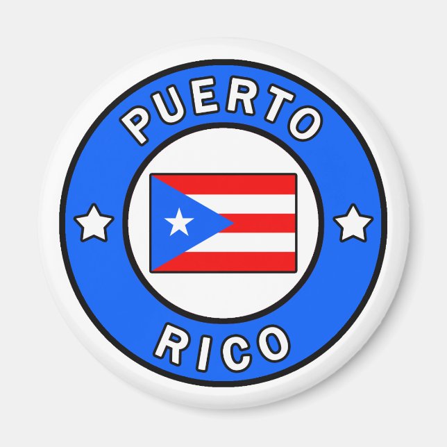 Puerto Rico Magnet (Framsidan)