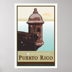 Puerto Rico mig Poster
