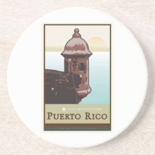 Puerto Rico mig Underlägg Sandsten