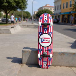 Puerto Rico Mini Skateboard Bräda 18,5 Cm