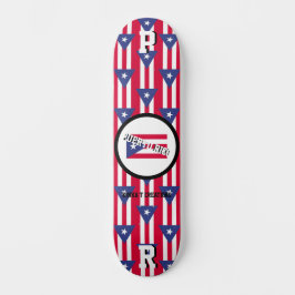 Puerto Rico Mini Skateboard Bräda 18,5 Cm