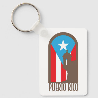 Puerto Rico Morro Garita Båge Nyckelring