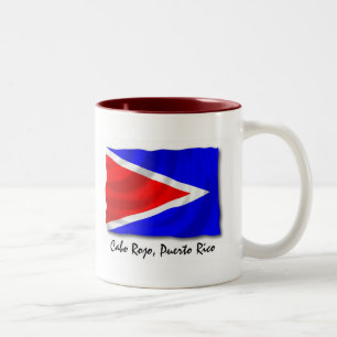 Puerto Rico mugg: Cabo Rojo Två-Tonad Mugg
