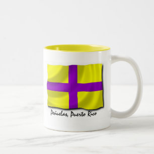 Puerto Rico mugg; Penuelas Två-Tonad Mugg