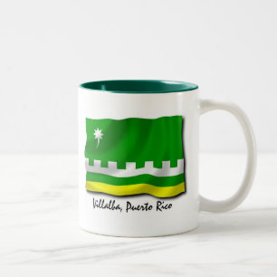 Puerto Rico mugg: Villalba Två-Tonad Mugg