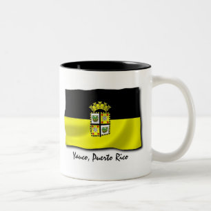 Puerto Rico mugg: Yauco Två-Tonad Mugg