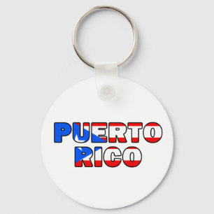 Puerto Rico-nyckelkedja Nyckelring