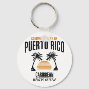 Puerto Rico Nyckelring