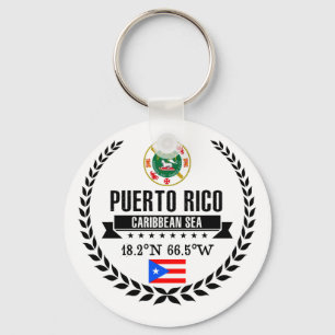 Puerto Rico Nyckelring