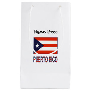 Puerto Rico och Puerto Rican Flagga med ditt namn