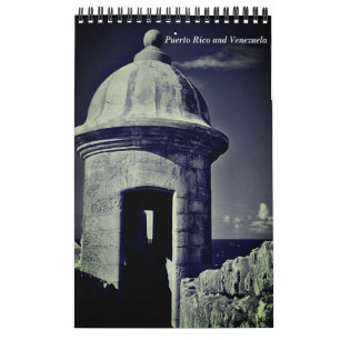 Puerto Rico och Venezuela Kalender