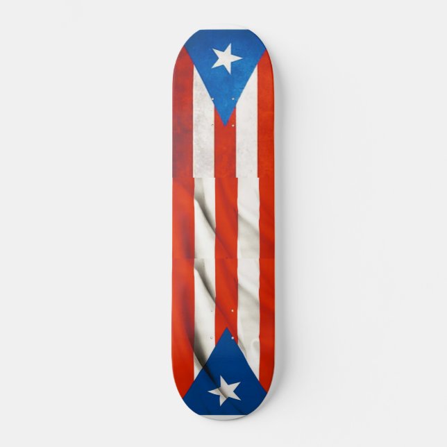 PUERTO RICO OFFICIELL Skateboard (Framsida)
