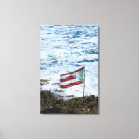 Puerto Rico, Old San Juan, flagga Puerto ris