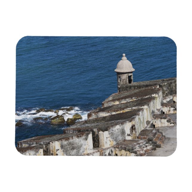 Puerto Rico, Old San Juan, sektionen El Morro Magnet (Horisontell)