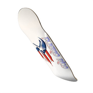 Puerto Rico Old School Skateboard Bräda 21,6 Cm