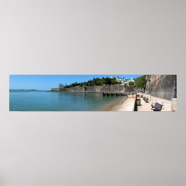 Puerto Rico Panormaic 1 Poster (Framsidan)