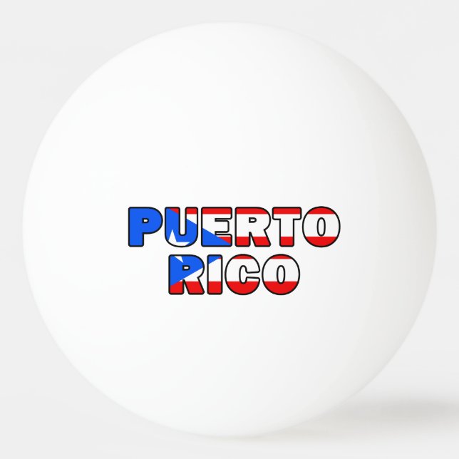 Puerto Rico Pingisboll (Framsidan)