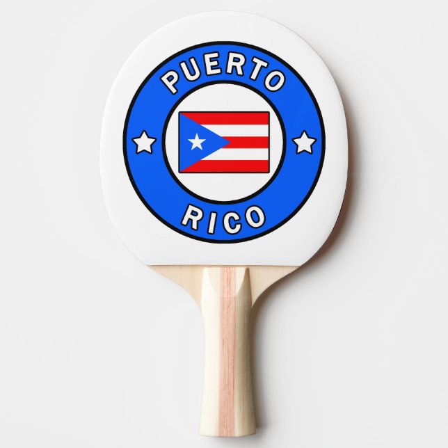 Puerto Rico Pingisracket (Framsidan)