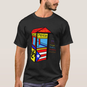 Puerto Rico Piragua Cart T Shirt