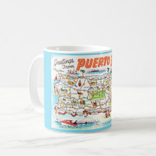 Puerto Rico Postcard Mugg