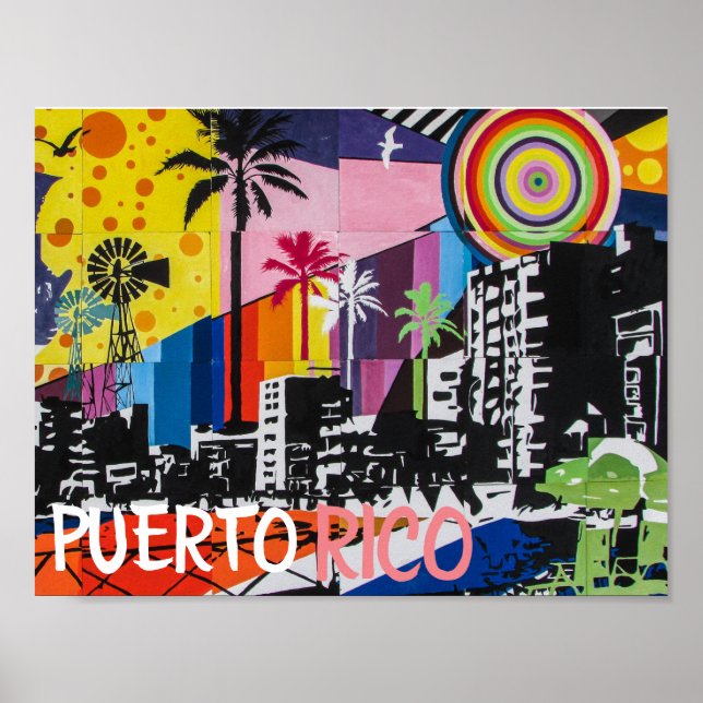 Puerto Rico Poster (Framsidan)