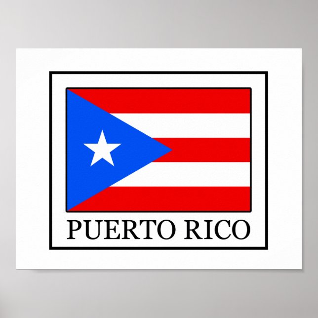 Puerto Rico Poster (Framsidan)