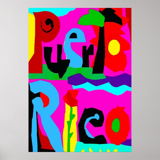 PUERTO RICO POSTER (Framsidan)
