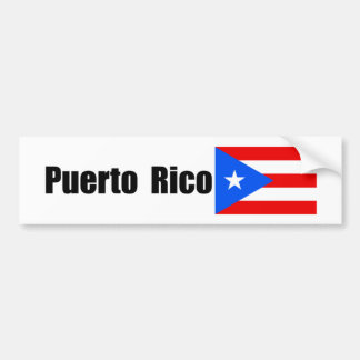 Puerto Rico Puerto Rican flagga Bildekal