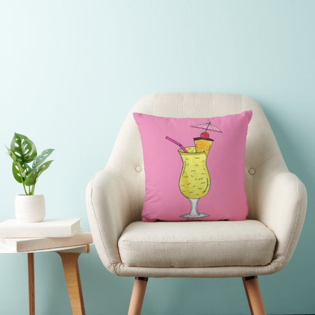 Puerto Rico Puerto Rican Piña Colada Cocktail Kudde (Stol)