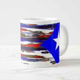 Puerto Rico / Puertorican Flagga ~ 20oz Jumbo Mugg