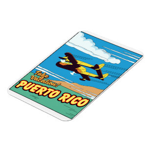 Puerto Rico-reseaffisch Magnet