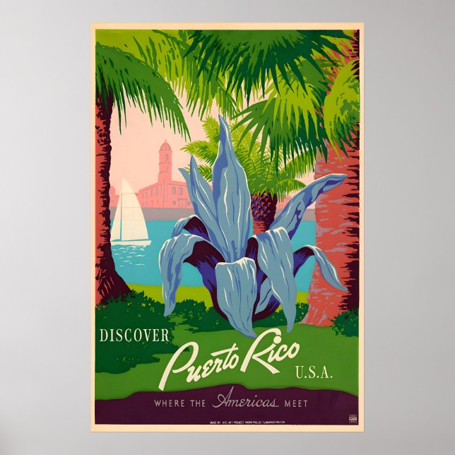 Puerto Rico Resemotiv Poster (Framsidan)