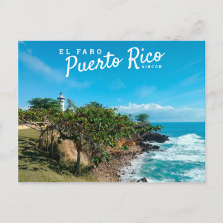 Puerto Rico, Ricon, El Faro Vykort