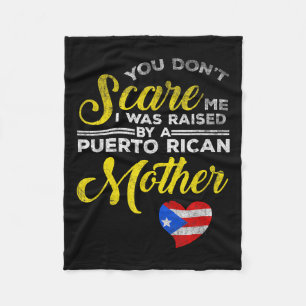 Puerto Rico rolig citat Puerto Rico stolthet Distr Fleecefilt