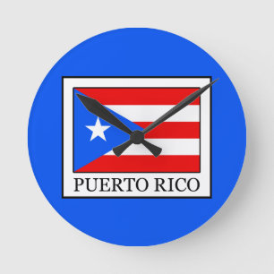 Puerto Rico Rund Klocka