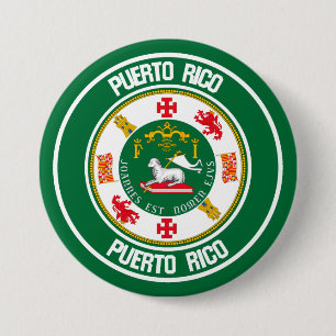 Puerto Rico rundaEmblem Knapp