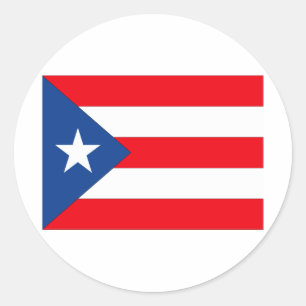 Puerto Rico Runt Klistermärke