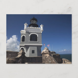 Puerto Rico, San Juan, Gamla San Juan, El Morro Vykort