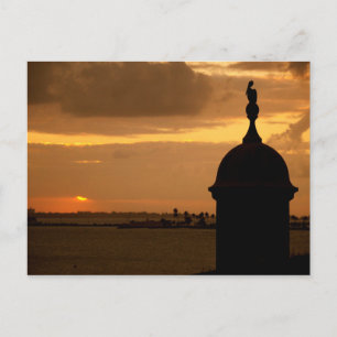 Puerto Rico - San Juan - Sunset Vykort